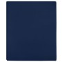 2 Stück marineblaue Baumwoll-Jersey-Spannbettlaken 160x200 cm von vidaXL, Bettlaken - Ref: Foro24-136237, Preis: 29,15 €, Rab...
