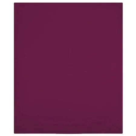 Jersey fitted sheets 2 pcs burgundy cotton 100x200 cm by vidaXL, Bed sheets - Ref: Foro24-136253, Price: 23,66 €, Discount: %