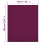 Jersey-Spannbettlaken, 2 Stück, burgunderrote Baumwolle, 140 x 200 cm von vidaXL, Bettlaken - Ref: Foro24-136255, Preis: 25,1...
