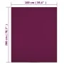 Jersey fitted sheets 2 pcs burgundy cotton 100x200 cm by vidaXL, Bed sheets - Ref: Foro24-136253, Price: 23,66 €, Discount: %