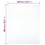 Jersey-Spannbettlaken, 2 Stück, weiße Baumwolle, 140 x 200 cm von vidaXL, Bettlaken - Ref: Foro24-136245, Preis: 28,83 €, Rab...