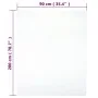 Weißes Baumwoll-Jersey-Spannbetttuch 90x200 cm von vidaXL, Bettlaken - Ref: Foro24-136240, Preis: 13,73 €, Rabatt: %