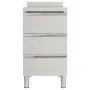 Commercial kitchen cabinets 3 drawers stainless steel 2 units by vidaXL, Restoration - Ref: Foro24-3081935, Price: 568,99 €, ...