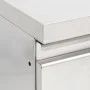 Gewerbliche Küchenschränke, 3 Schubladen, Edelstahl, 2 Einheiten von vidaXL, Wiederherstellung - Ref: Foro24-3081935, Preis: ...