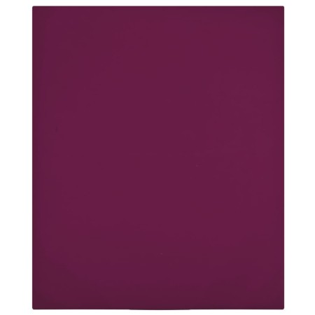 Jersey-Spannbettlaken, 2 Stück, burgunderrote Baumwolle, 90 x 200 cm von vidaXL, Bettlaken - Ref: Foro24-136251, Preis: 23,07...