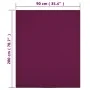 Jersey fitted sheets 2 pcs burgundy cotton 90x200 cm by vidaXL, Bed sheets - Ref: Foro24-136251, Price: 22,54 €, Discount: %