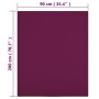 Jersey-Spannbettlaken, 2 Stück, burgunderrote Baumwolle, 90 x 200 cm von vidaXL, Bettlaken - Ref: Foro24-136251, Preis: 23,07...
