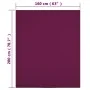 Jersey-Spannbettlaken, 2 Stück, burgunderrote Baumwolle, 160 x 200 cm von vidaXL, Bettlaken - Ref: Foro24-136257, Preis: 27,5...