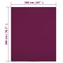 Jersey-Spannbettlaken, 2 Stück, burgunderrote Baumwolle, 160 x 200 cm von vidaXL, Bettlaken - Ref: Foro24-136257, Preis: 27,9...