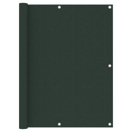 Toldo para balcón tela oxford verde oscuro 120x400 cm