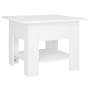 Couchtisch aus weißem Sperrholz, 55 x 55 x 42 cm von vidaXL, Couchtisch - Ref: Foro24-810262, Preis: 40,40 €, Rabatt: %