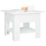 Couchtisch aus weißem Sperrholz, 55 x 55 x 42 cm von vidaXL, Couchtisch - Ref: Foro24-810262, Preis: 40,40 €, Rabatt: %