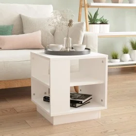 Mesa de centro madera contrachapada blanco 40x40x43 cm de vidaXL, Mesas de centro - Ref: Foro24-810298, Precio: 41,47 €, Desc...