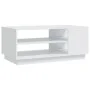 Mesa de centro de madera de ingeniería blanca 102x55x43 cm de vidaXL, Mesas de centro - Ref: Foro24-810280, Precio: 69,45 €, ...