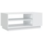 White engineered wood coffee table 102x55x43 cm by vidaXL, Coffee table - Ref: Foro24-810280, Price: 68,24 €, Discount: %