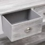 Aparador madera maciza de paulownia gris antiguo 108x30x76 cm de vidaXL, Aparadores - Ref: Foro24-338543, Precio: 127,05 €, D...