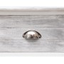 Aparador madera maciza de paulownia gris antiguo 108x30x76 cm de vidaXL, Aparadores - Ref: Foro24-338543, Precio: 127,70 €, D...