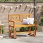 Banco Glider de Jardín  para 2 Personas 110x59x97 cm Madera Sólida de Acacia | Foro24.es | Tu tienda online para hogar, jardín y más Foro24.es