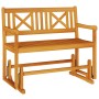 Banco Glider de Jardín  para 2 Personas 110x59x97 cm Madera Sólida de Acacia | Foro24.es | Tu tienda online para hogar, jardín y más Foro24.es