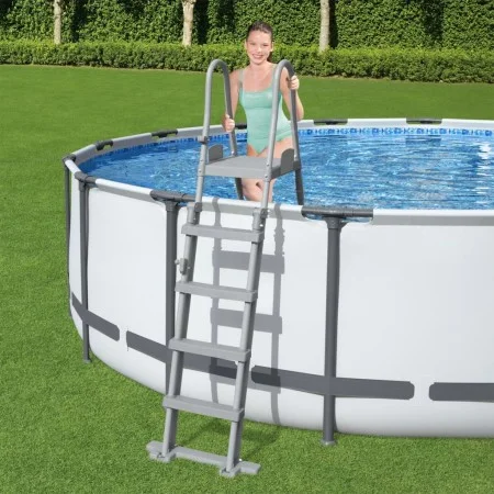Bestway Flowclear Safety Poolleiter 4 Stufen 132 cm von Bestway, Pooltreppen und Rampen - Ref: Foro24-93325, Preis: 121,92 €,...