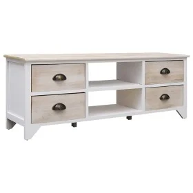 TV-Schrank aus massivem Paulownia-Holz, 108 x 30 x 40 cm von vidaXL, TV-Möbel - Ref: Foro24-338520, Preis: 100,90 €, Rabatt: %