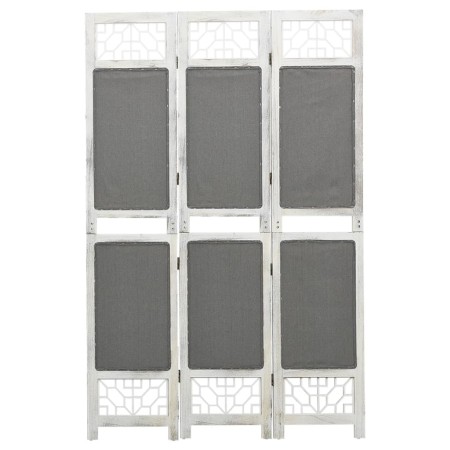 Biombo divisor de 3 paneles de tela gris 105x165 cm de vidaXL, Divisores de ambientes - Ref: Foro24-338554, Precio: 56,29 €, ...