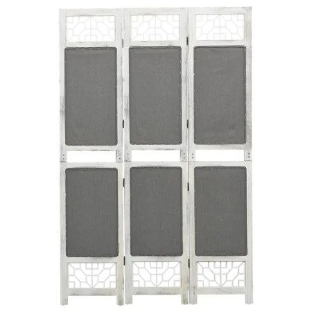 Biombo divisor de 3 paneles de tela gris 105x165 cm de vidaXL, Divisores de ambientes - Ref: Foro24-338554, Precio: 55,88 €, ...