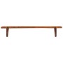 Wall shelves 2 units solid acacia wood 110x20x18 cm by vidaXL, Shelves and shelves - Ref: Foro24-337824, Price: 108,88 €, Dis...