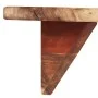 Wandregale 2 Einheiten aus massivem Akazienholz 110x20x18 cm von vidaXL, Regale und Regale - Ref: Foro24-337824, Preis: 112,9...
