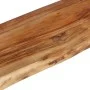 Wandregale 2 Einheiten aus massivem Akazienholz 110x20x18 cm von vidaXL, Regale und Regale - Ref: Foro24-337824, Preis: 112,9...