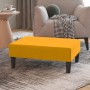 Gelber Samt-Fußhocker 78x56x32 cm von vidaXL, Osmanen - Ref: Foro24-337694, Preis: 52,66 €, Rabatt: %