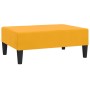 Gelber Samt-Fußhocker 78x56x32 cm von vidaXL, Osmanen - Ref: Foro24-337694, Preis: 52,66 €, Rabatt: %