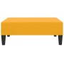 Gelber Samt-Fußhocker 78x56x32 cm von vidaXL, Osmanen - Ref: Foro24-337694, Preis: 52,66 €, Rabatt: %