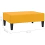 Gelber Samt-Fußhocker 78x56x32 cm von vidaXL, Osmanen - Ref: Foro24-337694, Preis: 52,07 €, Rabatt: %