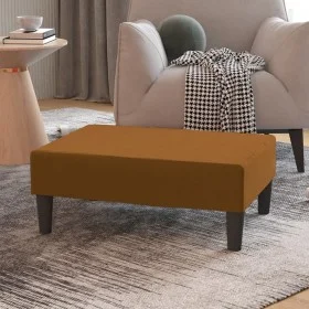 Fußbank aus braunem Samt 78x56x32 cm von vidaXL, Osmanen - Ref: Foro24-337695, Preis: 56,00 €, Rabatt: %