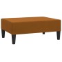 Fußbank aus braunem Samt 78x56x32 cm von vidaXL, Osmanen - Ref: Foro24-337695, Preis: 56,39 €, Rabatt: %