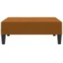 Reposapiés de terciopelo marrón 78x56x32 cm de vidaXL, Otomanas - Ref: Foro24-337695, Precio: 56,00 €, Descuento: %