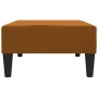 Fußbank aus braunem Samt 78x56x32 cm von vidaXL, Osmanen - Ref: Foro24-337695, Preis: 56,39 €, Rabatt: %