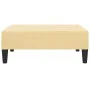 Fußhocker aus cremefarbenem Samt, 78 x 56 x 32 cm von vidaXL, Osmanen - Ref: Foro24-337696, Preis: 55,74 €, Rabatt: %