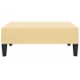 Fußhocker aus cremefarbenem Samt, 78 x 56 x 32 cm von vidaXL, Osmanen - Ref: Foro24-337696, Preis: 56,39 €, Rabatt: %