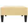 Cream velvet footstool 78x56x32 cm by vidaXL, Ottomans - Ref: Foro24-337696, Price: 56,39 €, Discount: %