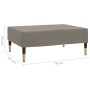Taburete de terciopelo gris claro 78x56x32 cm by vidaXL, Ottomans - Ref: Foro24-337698, Price: 52,02 €, Discount: %