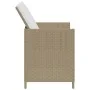 Garden chairs with stools 2 units beige synthetic rattan by vidaXL, Garden chairs - Ref: Foro24-316781, Price: 171,87 €, Disc...