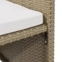 Garden chairs with stools 2 units beige synthetic rattan by vidaXL, Garden chairs - Ref: Foro24-316781, Price: 171,87 €, Disc...