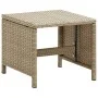 Garden chairs with stools 2 units beige synthetic rattan by vidaXL, Garden chairs - Ref: Foro24-316781, Price: 171,87 €, Disc...
