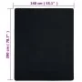 Fitted sheet in black cotton jersey 140x200 cm by vidaXL, Bed sheets - Ref: Foro24-136214, Price: 16,00 €, Discount: %
