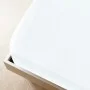 White cotton jersey fitted sheet 140x200cm by vidaXL, Bed sheets - Ref: Foro24-136244, Price: 16,00 €, Discount: %