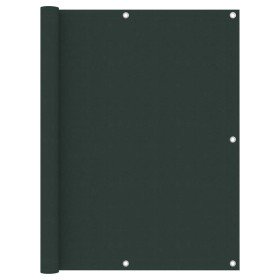 Toldo para balcón tela oxford verde oscuro 120x600 cm