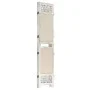 4-panel cream-colored fabric room divider screen 140x165 cm by vidaXL, Room dividers - Ref: Foro24-338559, Price: 72,06 €, Di...