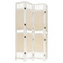 4-panel cream-colored fabric room divider screen 140x165 cm by vidaXL, Room dividers - Ref: Foro24-338559, Price: 80,80 €, Di...
